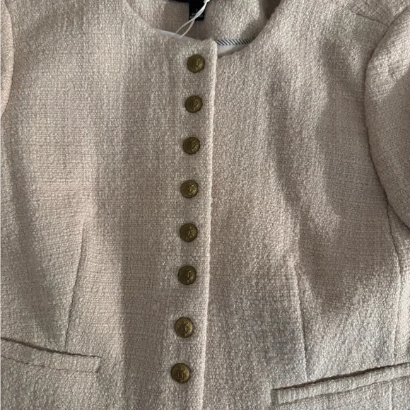 J. Crew Women's Cream Lady Jacket - Picture 3 of 5